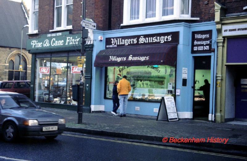 175, Sausage Shop in Beckenham High Street, photo BPS, 2000.jpg